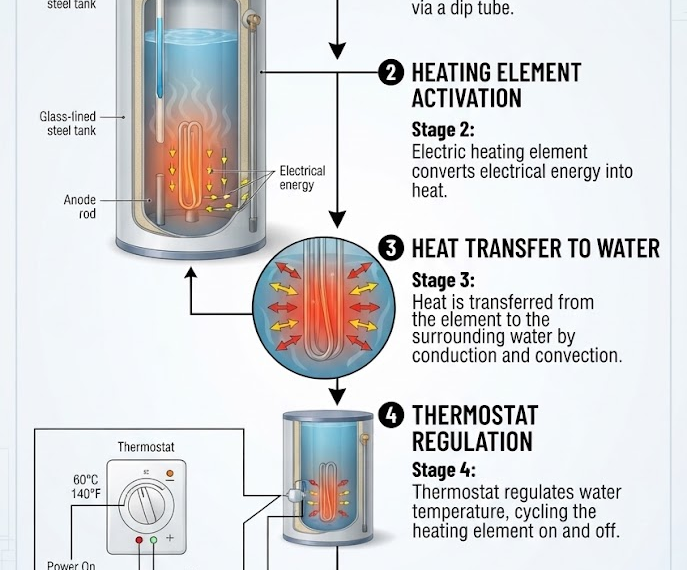 Physics Based Technology Water Heater: How It Works